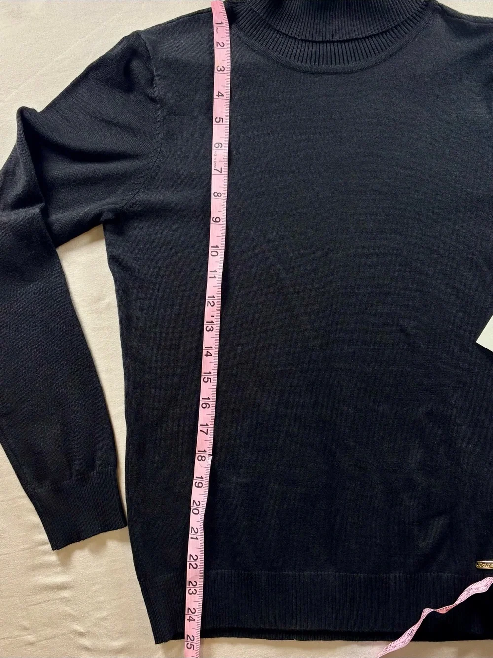 Calvin Klein NWT Black Turtleneck Capsule Sweater Size M,